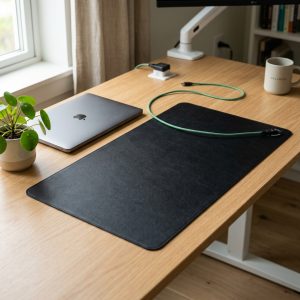 Tapis de Earthing / Mise a la Terre de Bureau