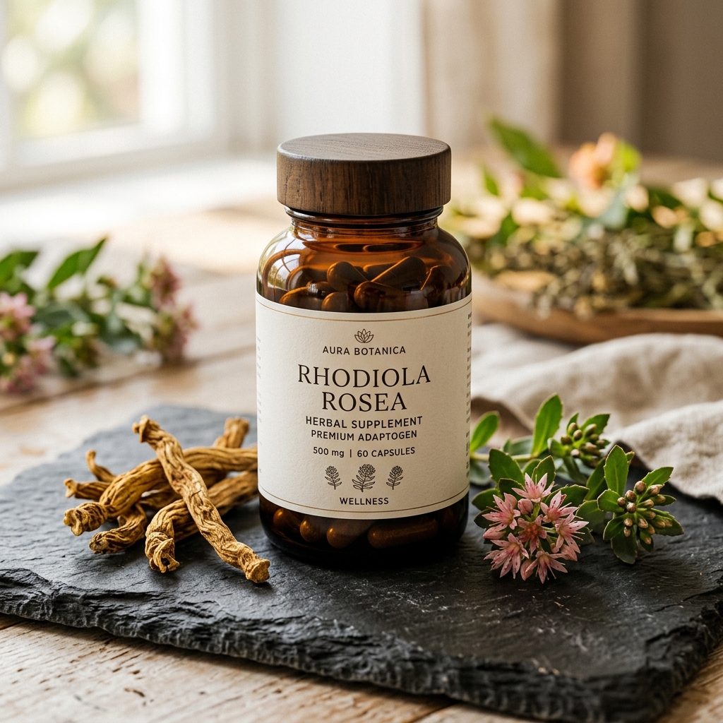 Extrait de Rhodiola Rosea (Adaptogene d'Elite)